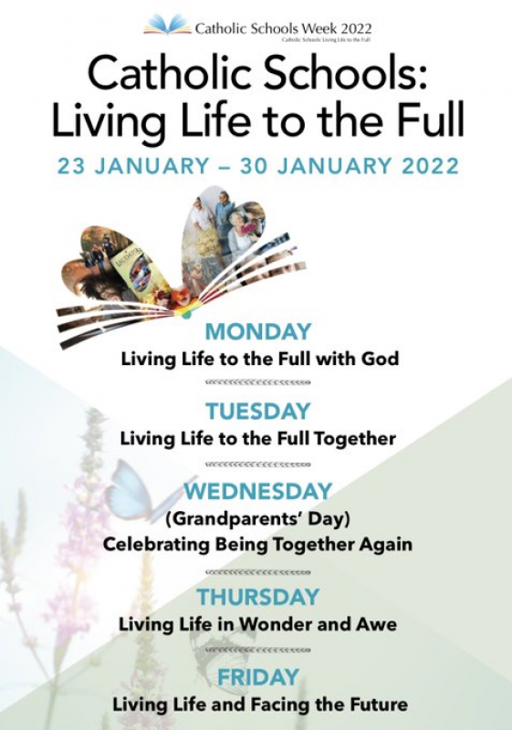Catholic Schools week (23rd - 30th January)